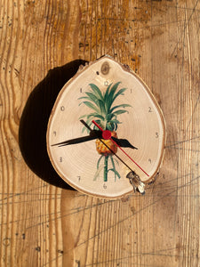 Einzelstück Uhr Ananas