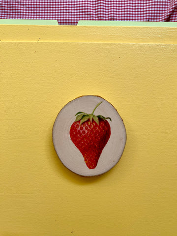 Wandbild Erdbeere Frucht