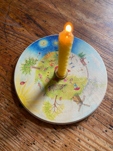 Kerzenhalter Jahreszeitenring / Kooperation mit Mhairi Hellbrandt